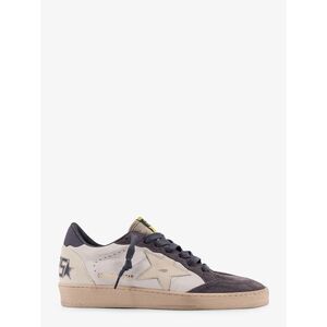 Golden Goose Deluxe Brand Men Ballstar Leather Sneakers And Suede With Side Logo